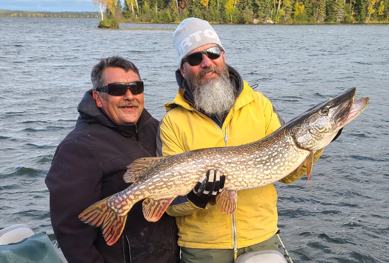 Guest holding his Trophy Catch