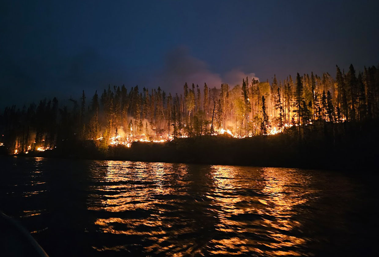 Kississing Lake Wildfire