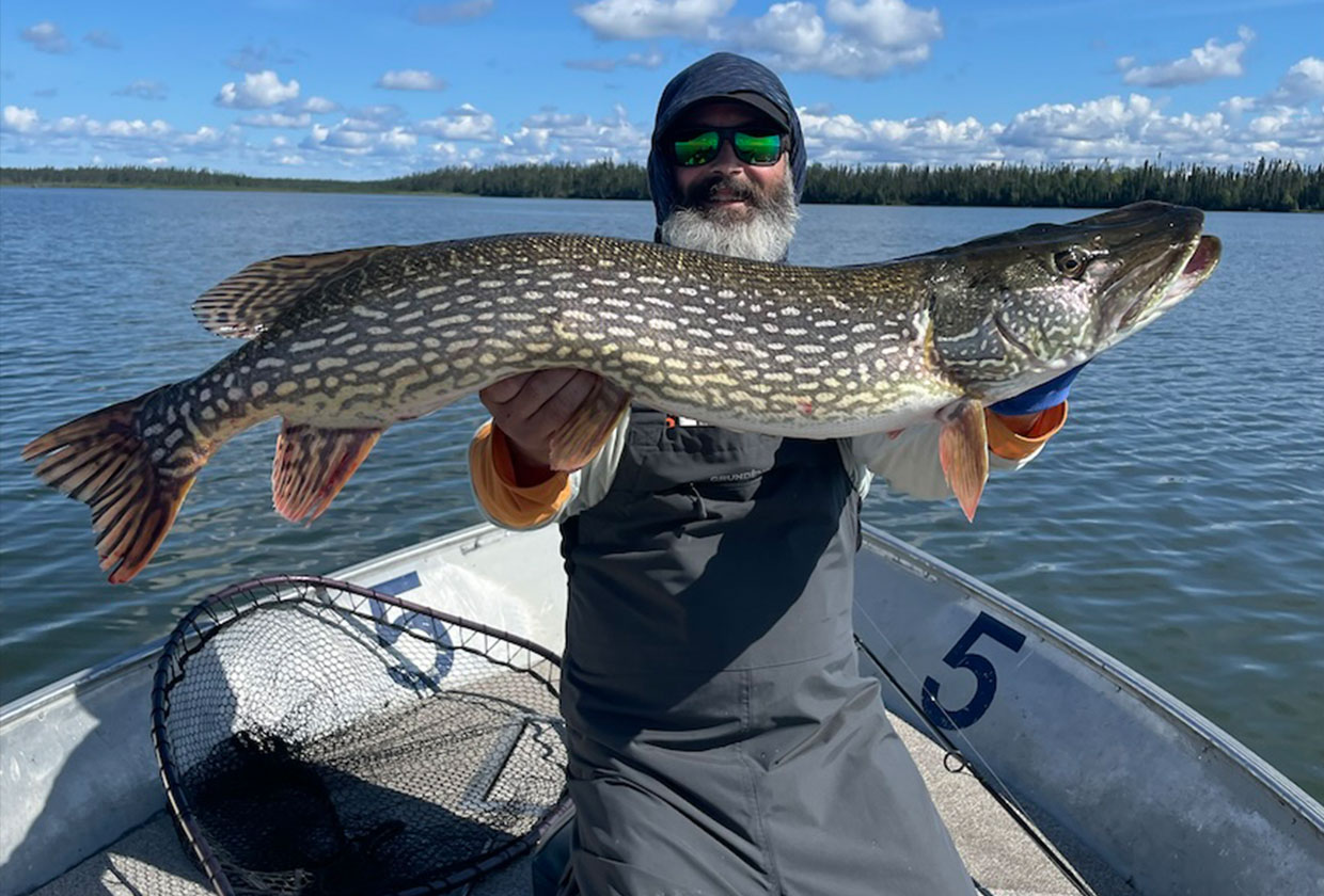 Neil with another huge pike