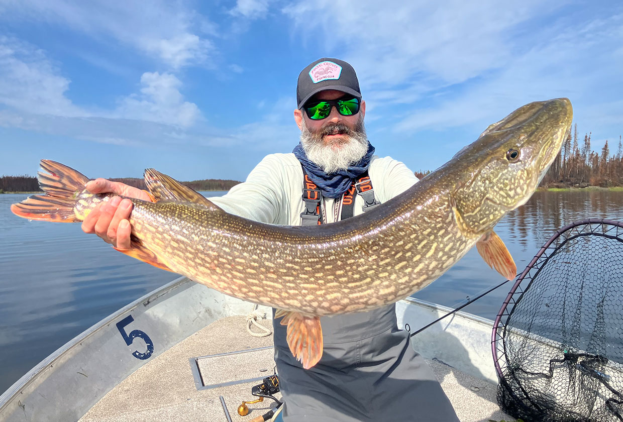 Neil with yet another big pike