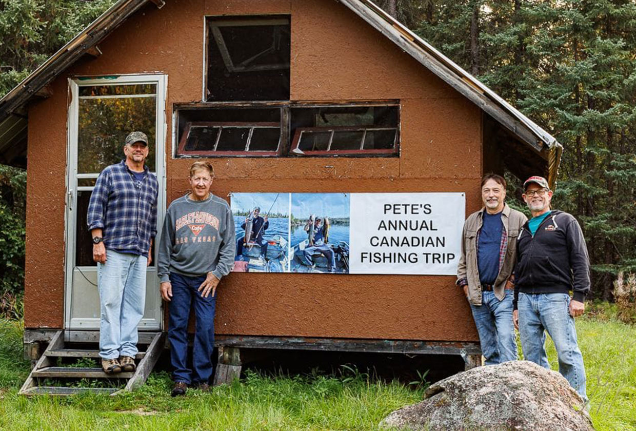 Guys Fishing Trip Banner