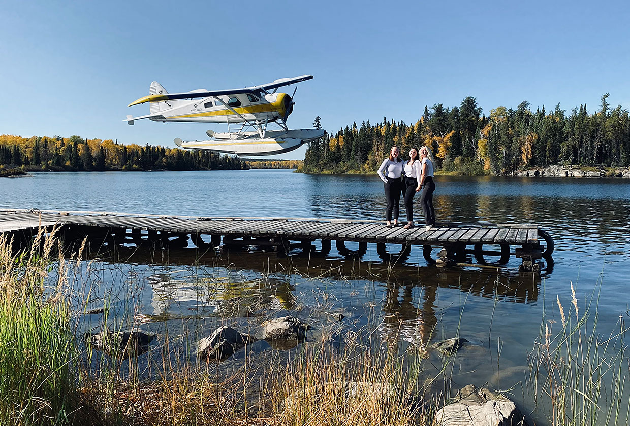 Float Plane Fly By